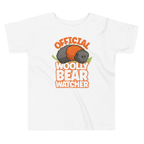 Official Woolly Bear Watcher Toddler T-Shirt