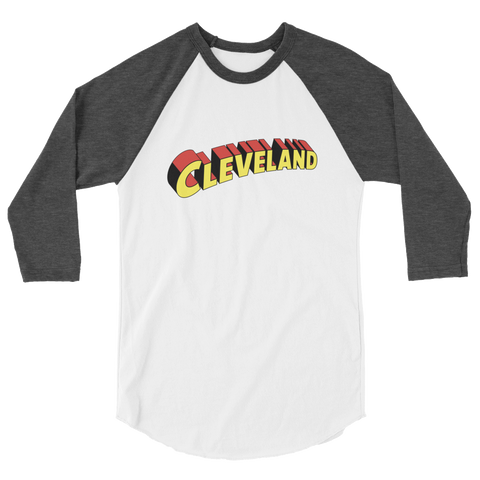 Cleveland Superhero Baseball Shirt