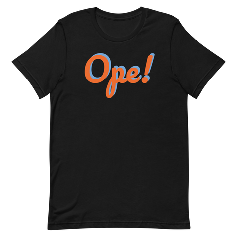 Orange-Blue-Black Ope T-Shirt