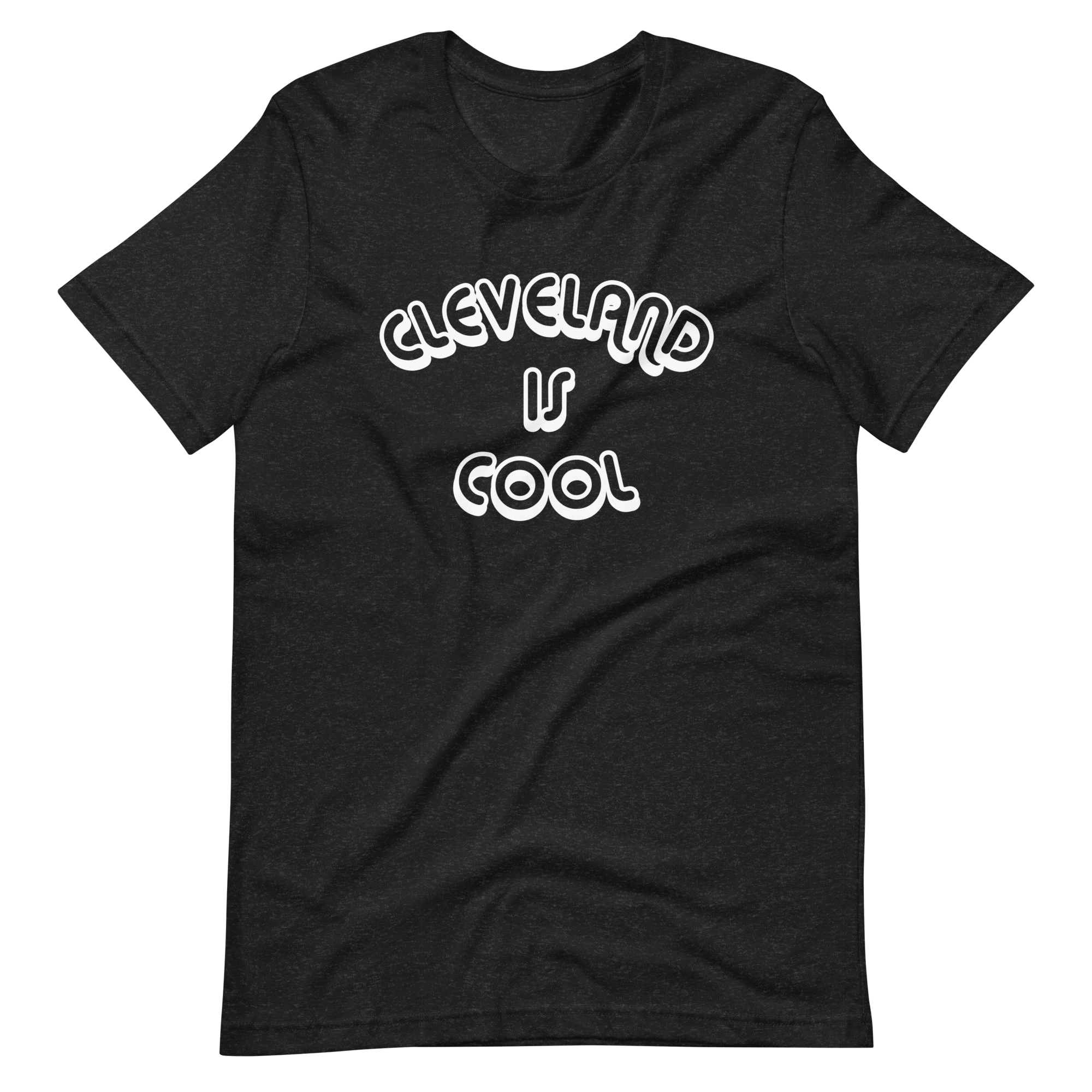 Cleveland Is Cool Retro Black T-Shirt