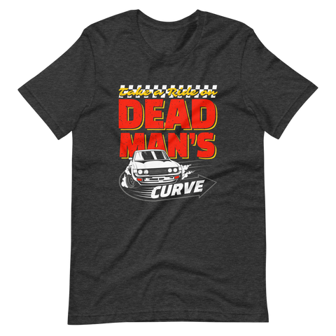 Dead Man's Curve Gray T-Shirt