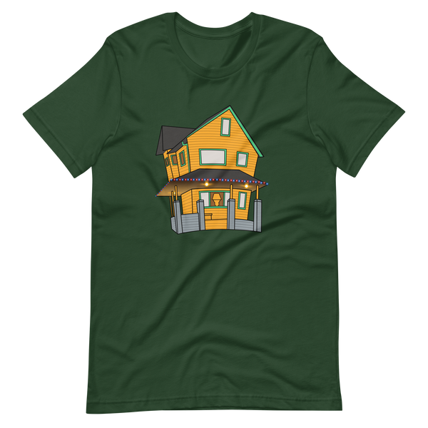 Cleveland Christmas Story House Green T-Shirt