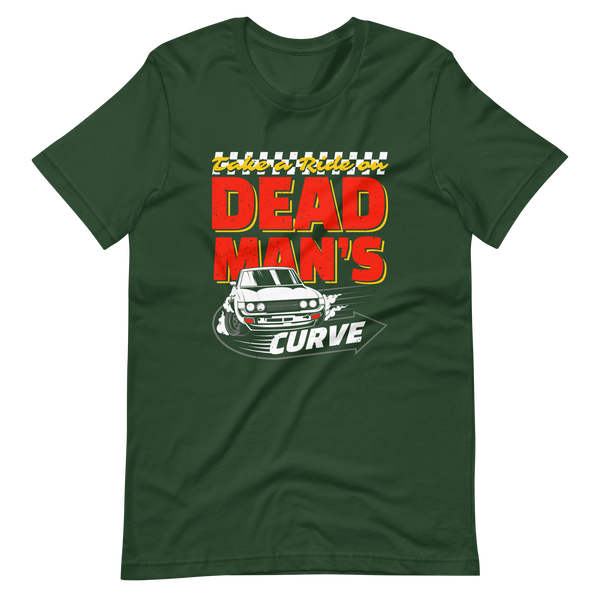 Dead Man's Curve Green T-Shirt
