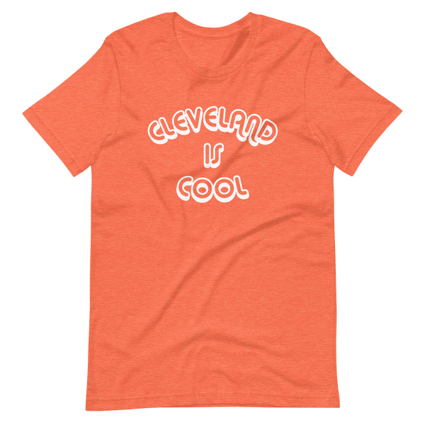 Cleveland Is Cool Retro Orange T-Shirt