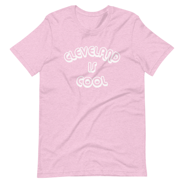 Cleveland Is Cool Retro Pink T-Shirt