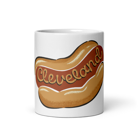 Cleveland Hot Dog Coffee Mug